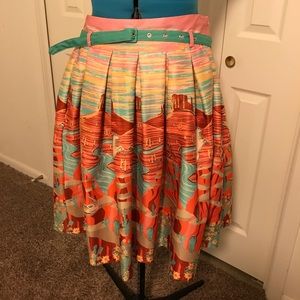 Vintage inspired full skirt desert theme 🌵